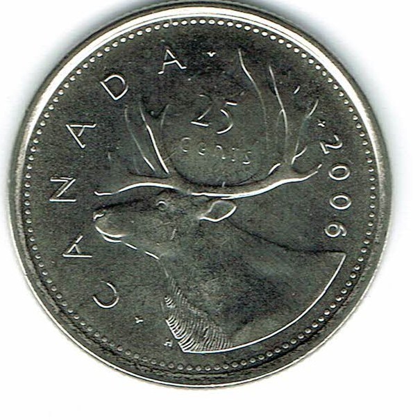2006 Logo Canadian Brilliant Uncirculated 25C Coin! | eBay