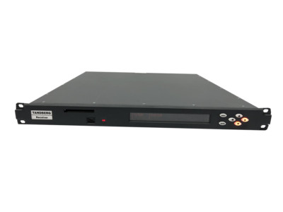 Tandberg RX8200 MPEG2 /MPEG4 SD and HD 4:2:0 DVB-S2 8PSK receiver