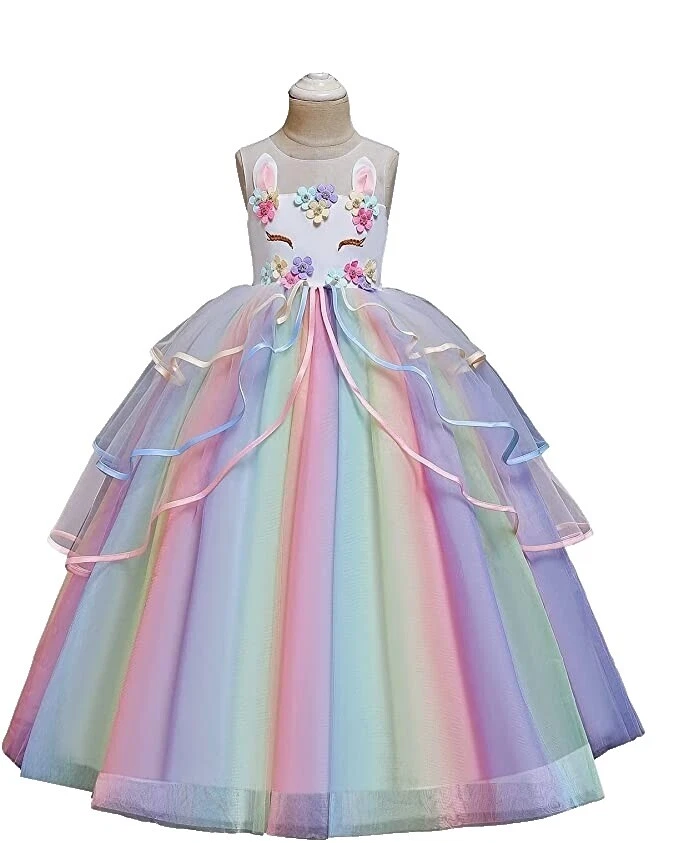 Disney Princess vestidos de festa vestido de Tutu para Meninas