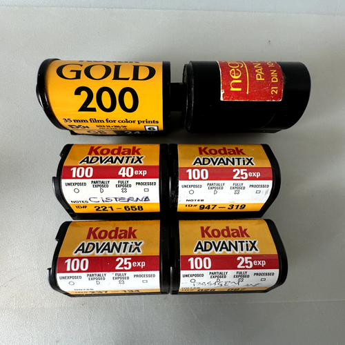 6x APS & 35mm Film Exposed Processed & Unprocessed Mystery Canister ...