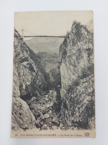Set Of 4 VTG Postcards France Aix-les Bains Region WWI Military - Picture 2 of 9