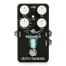 Electro-Harmonix EHX Oceans 11 Eleven Reverb Hall Spring Guitar Effects Pedal