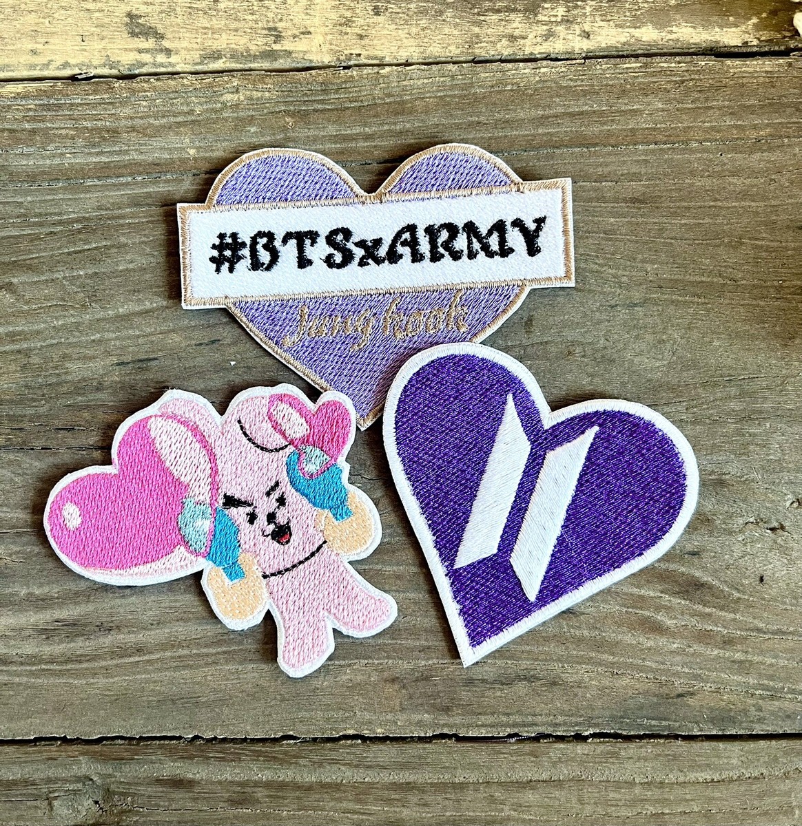BT21 - BT21グローバル COOKYジャケット BTS BT21 ARMY Bangtan Jungkook Cooky Bunny Embroidered Purple