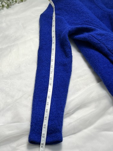 Jones New York Merino Wool Full Zip Jacket Small Petite Brand - Picture 7 of 8