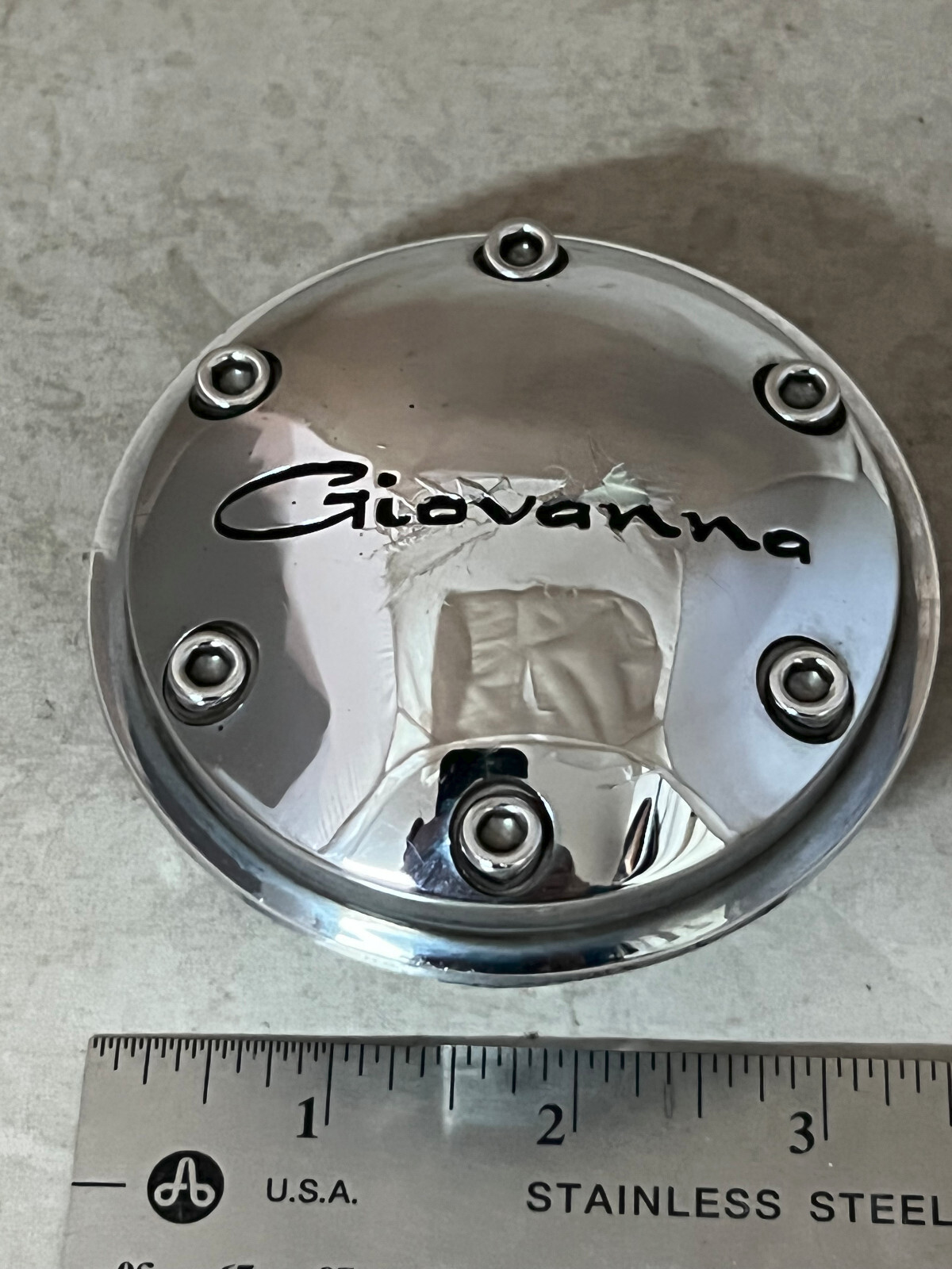 GIOVANNA Custom Wheels Chrome Wheel Rim Hub Cover Center Cap S512-57 595K575-image
