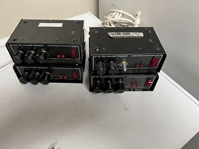 Lot of 4 Flexlight WL-3C-Wire 1/2  Rope Light 120V Controller 960W Chaser Party
