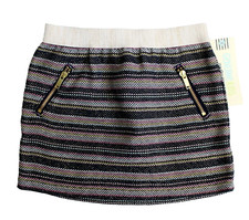 Genuine Kids by Oshkosh Metallic Tweed Skirt Size 12M Nightfall Blue NEW