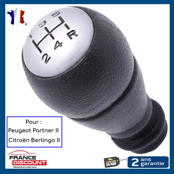 Schaltknauf 5 GäNge FüR CitroëN Berlingo II Peugeot Partner II 2403.V0-image