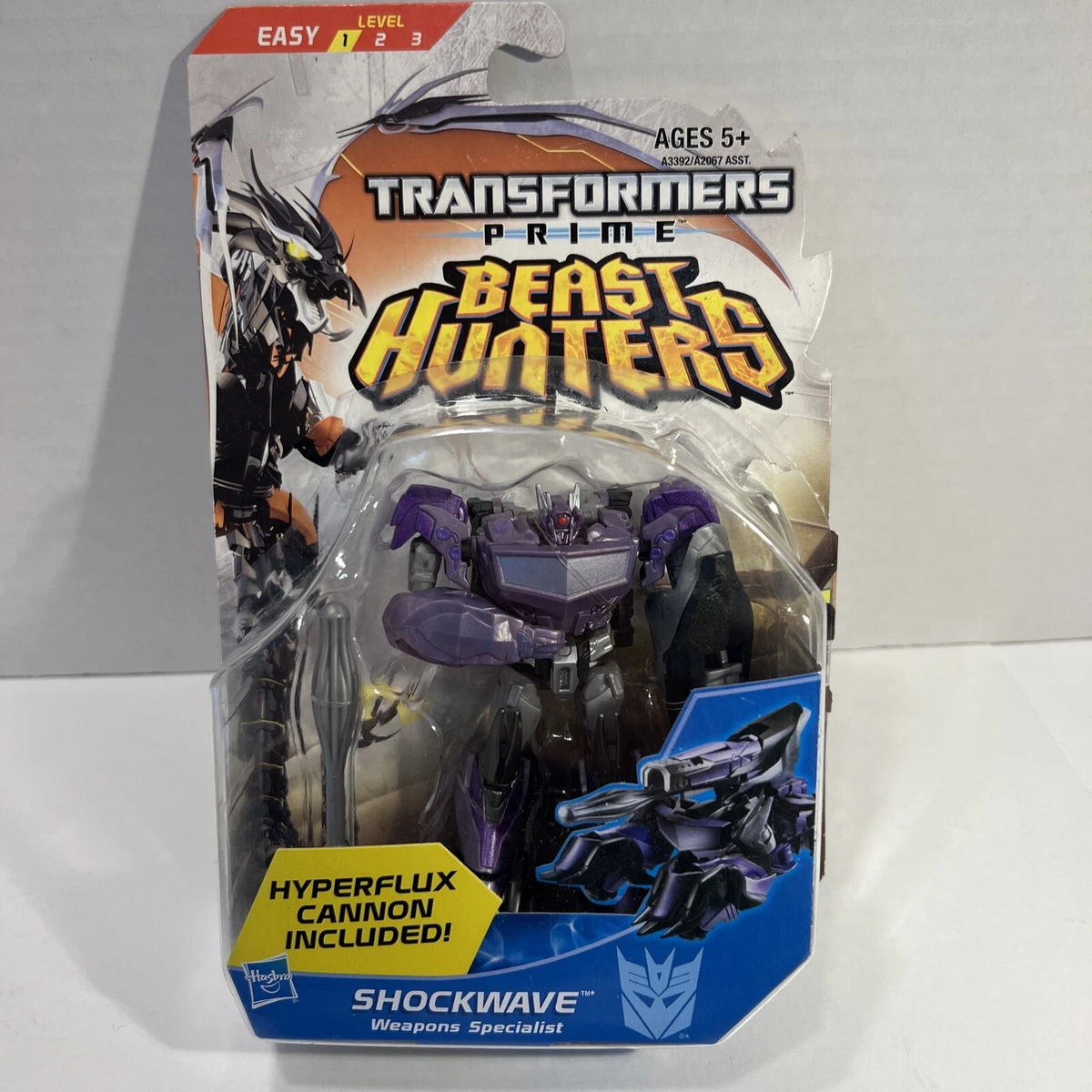 Transformers Prime Beast Hunters Shockwave - Decepticon Action