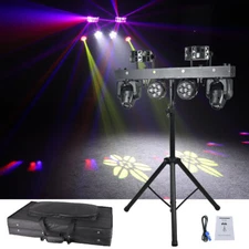 5 in 1 DJ Lights LED Moving Head Par Effect Stage Laser Lighting System DMX 