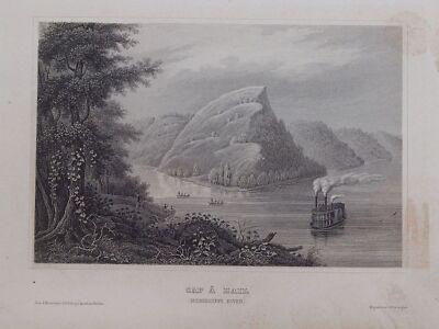 Cape Garlick Cape Garlic Mississippi 1850 USA MEYER'S Universum United States