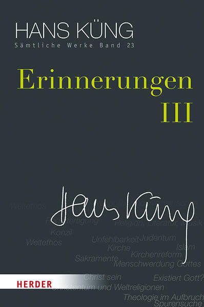 Thumbnail - Erinnerungen Iii | Hans Küng | 2020 | Deutsch