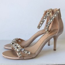 Badgley Mischka Darlene Embellished Sandal JEWEL BADGLEY MISCHKA Size 9M