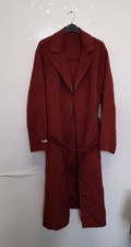 Mango Handmade Wool Coat Size Ukxxl {z146}