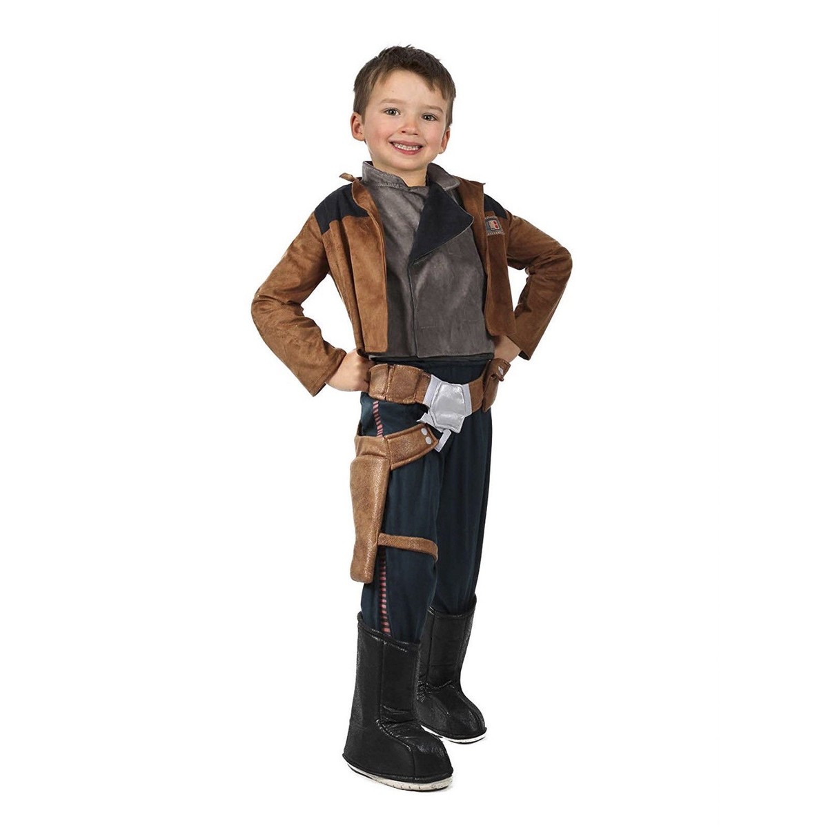 Child Boys Han Solo Deluxe Star Wars Halloween Costume Pants