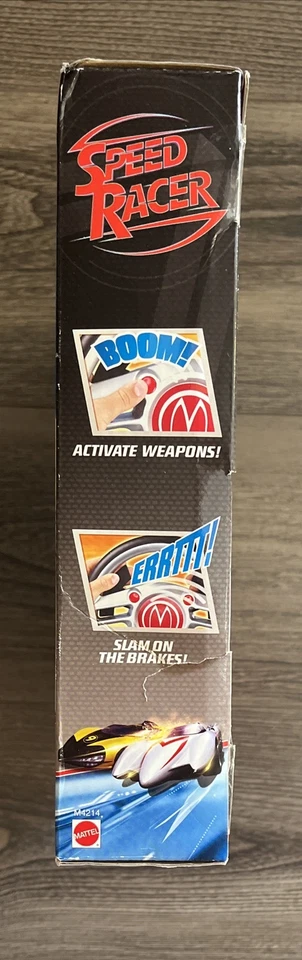 RARO Hot Wheels Speed Racer Mighty Mach 5 Racing Wheel Movimiento Activado NUEVO 2007 Foto 4 de 4