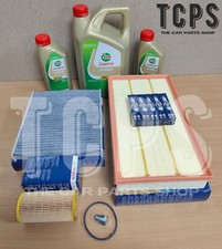 BOSCH PLUGS 7L CASTROL & 3 BOSCH FILTER FITS AUDI RS3 2.5 TFSI MK3 SERVICE KIT