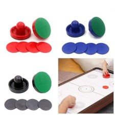 Air Hockey Paddles Goal Handles Pushers Entertainment Gift 8Pcs/Set Air Hockey