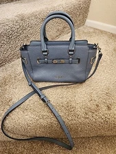  COACH MINI BLAKE CARRYALL IN BUBBLE LEATHER CROSSBODY/SHOULDER F37635 2WAYS BAG