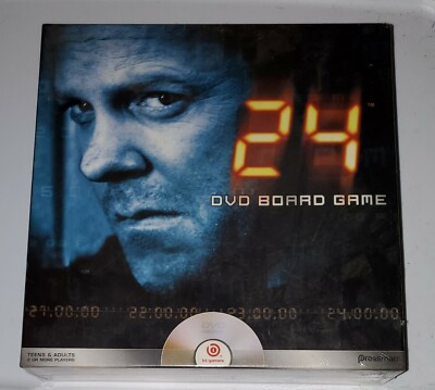 2006 New & Sealed Never Opened Fox TV Show Jack Bauer 24 DVD Video Board Game