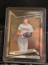 Noah Schultz 2022 Elite Extra Base  #d/999 - #26 White Sox