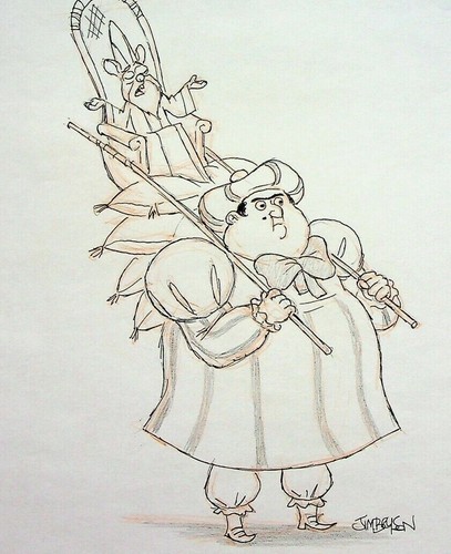 Niko and the Sword of Light 2015 SIGNED JIM BRYSON Hand Drawn Model Concept Art - Picture 2 of 2