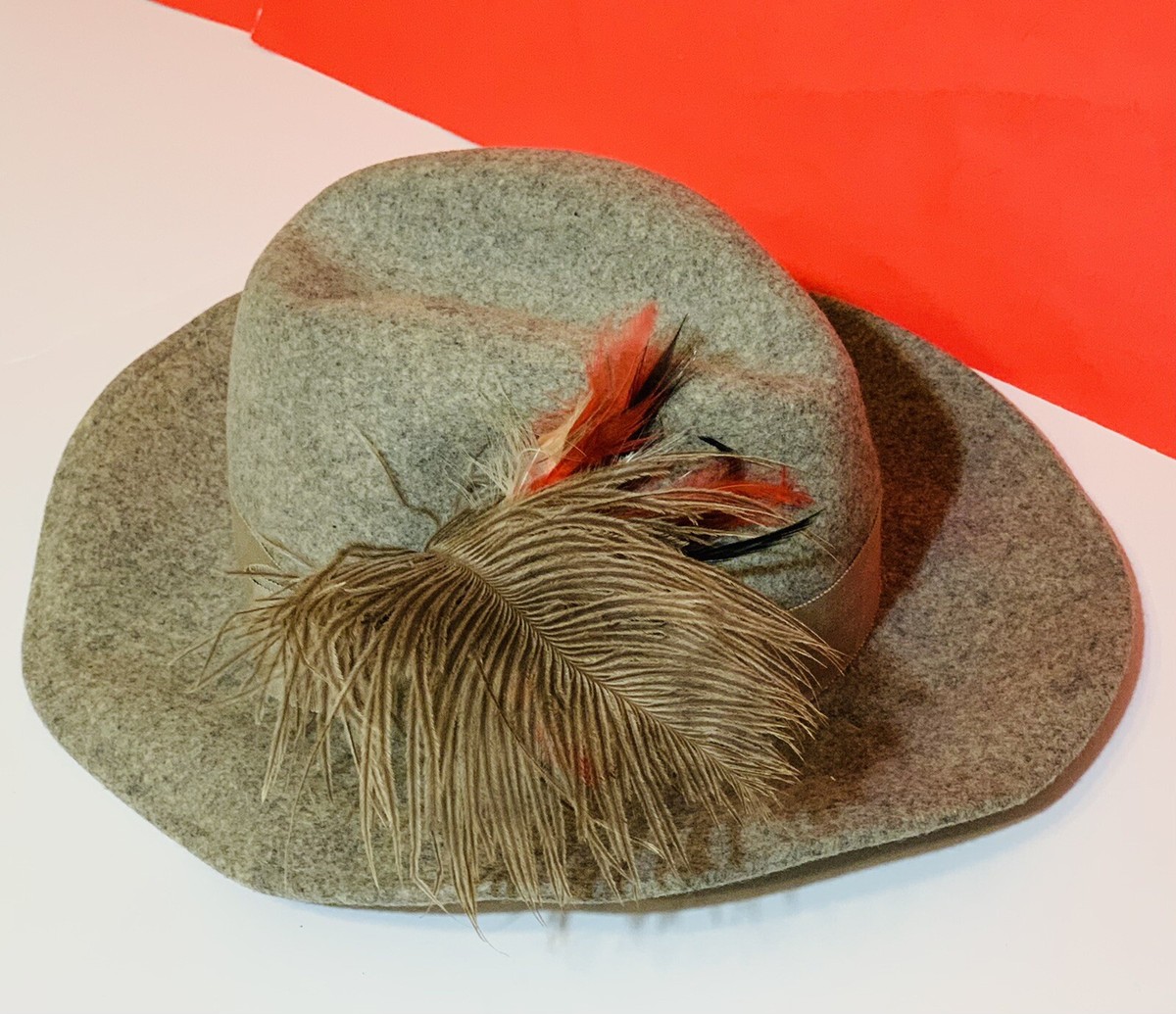 Vintage Doeskin wool hat Geo. W. Bollman Co Doeskin felt 100 Percent | Mercari main image 3