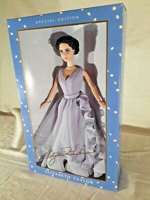 Barbie as Elizabeth Taylor in White Diamonds Doll Silkstone Gold Label W3471