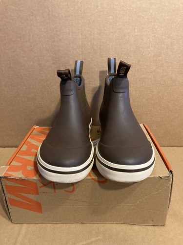 HISEA Men's Deck Boots Saltwater Fishing Booties Waterproof Ankle Rain Boots 8 - Picture 4 of 8
