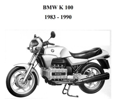 BMW K100 Motorbike Parts Catalogue 1983 1990 PDF Format
