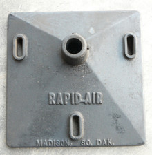 RapidAir Cast Iron Pedestal Base Column Stand - Made in USA
