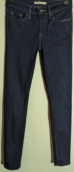 Women's Levi's 310 Shaping Super Skinny Stretch Blue Jeans Size 7 Leg 29"
