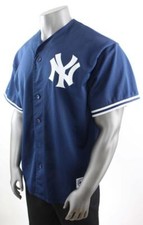 DEREK JETER #2 Yankees Jersey Majestic MLB BASEBALL Graphic Screen NEW YORK