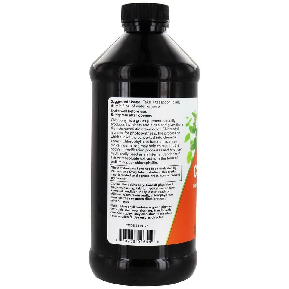 NOW Foods Chlorophyll Flüssig 473 ml - Bild 3 von 4