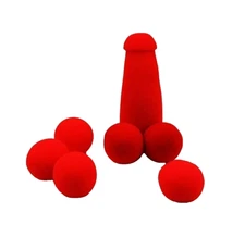 Sponge Ball Magic Trick Funny Magician Adult Prop Humor Stage Tricks M0C