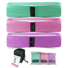 Non-Slip Heavy Resistance Bands - Hip Exercise Bands for Booty Glute Fitness