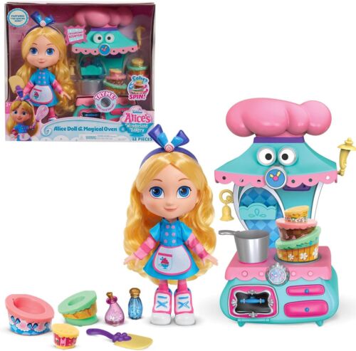 Disney Junior Alice?s Wonderland Bakery 10-inch Alice & Magical Oven Doll and Ac - Picture 1 of 7