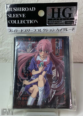 Bushiroad card sleeves Anime Future Diary Yuno Gasai