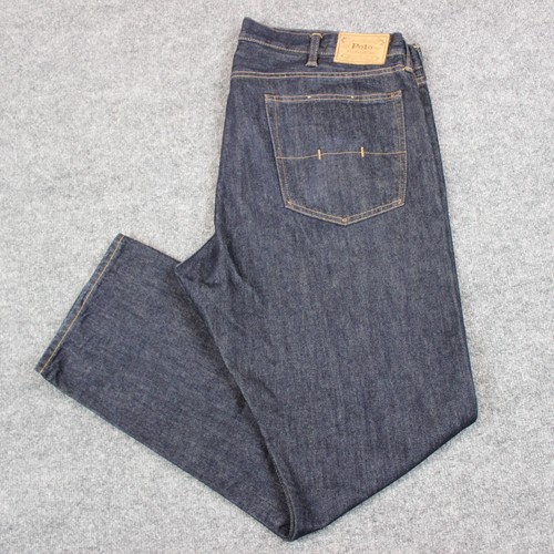 Polo Ralph Lauren Jeans Herren 42X32 (40X32) Blau Hampton Straight Dark Wash