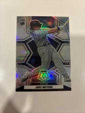 2022 Mosaic Baseball Base Silver Rookies #221 Jake Meyers - Houston Astros