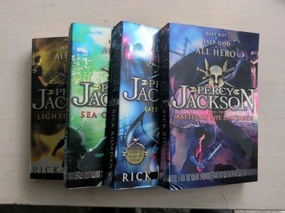 Percy Jackson Bücher Paket 4 Bände Englisch inkl. Porto 