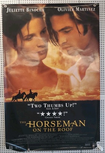 1996 The Horseman on the Roof Advance Movie Poster Isabelle Carre 27x40