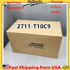 AB 2711-T10C9 /D PanelView 1000 Color Touch RS232 DH485 Free DHL For VIP