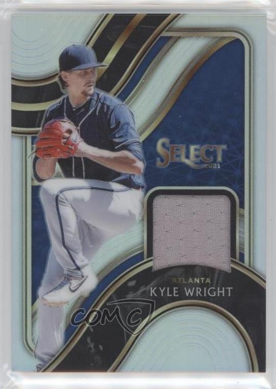 2021 Panini Select Swatches Holo Prizm 142/150 Kyle Wright #SS-KW c2a