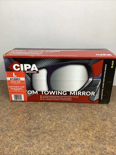 CIPA Custom Tow Mirror Driver Side #10801 1999-2007 Gm 2002-2007 Escalade