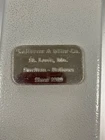 Vintage Hauser & Miller Co 1 Troy Oz .999 Fine Silver Bar St Louis #2
