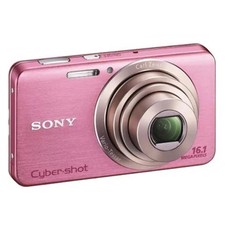 Sony Cyber-Shot DSC-W630 16.1MP 5x Digital Camera English Language Pink/Purple