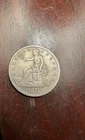 1874 CC Silver United States Trade Dollar -Extra Fine Details-RARE Carson City