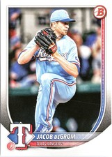 Jacob deGrom 2025 Bowman #28 Texas Rangers