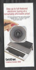 US 1985 Advertisement Cover Flyer Standard Oil Co. Brother Typewriter thumbnail